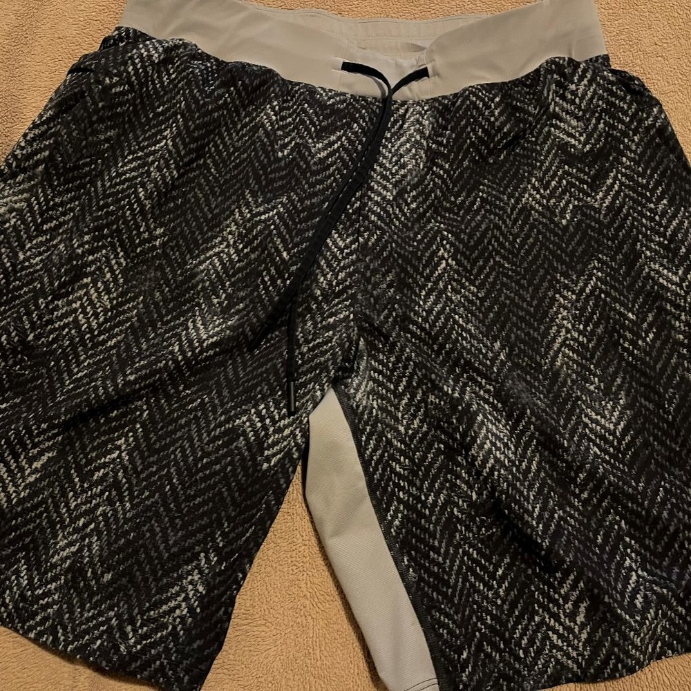 Blue Men's Lululemon Shorts - Large